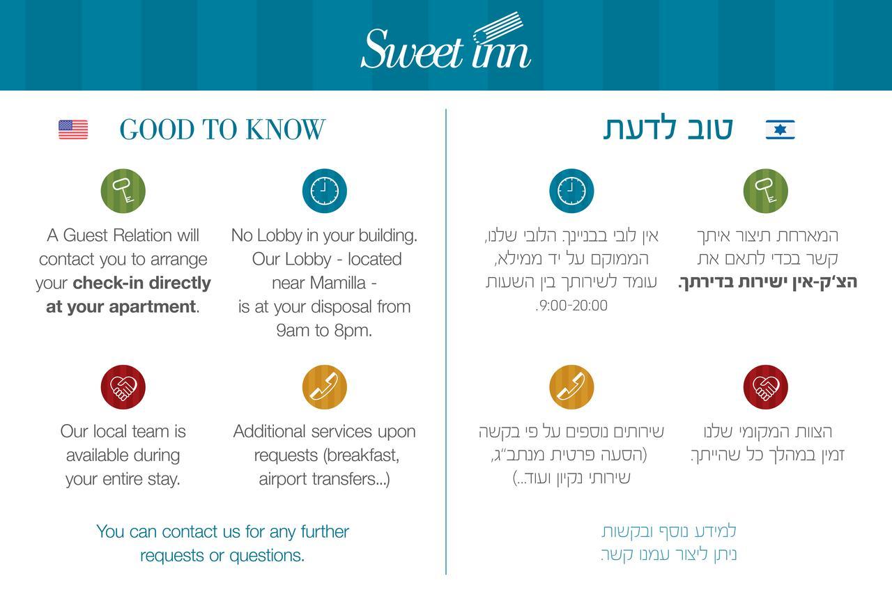 Sweet Inn - Ben Maimon 19 Jérusalem Extérieur photo